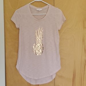 Lauren Conrad Pineapple Tee Size XS